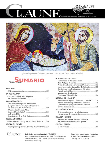 Boletín Claune 4º trimestre 2022