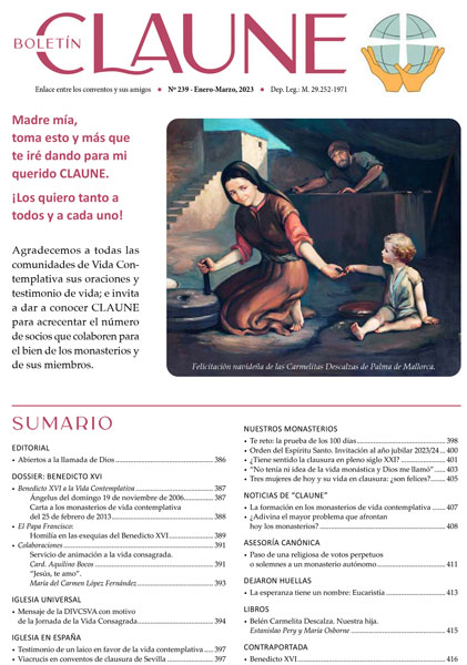 Boletín Claune 1º trimestre 2023